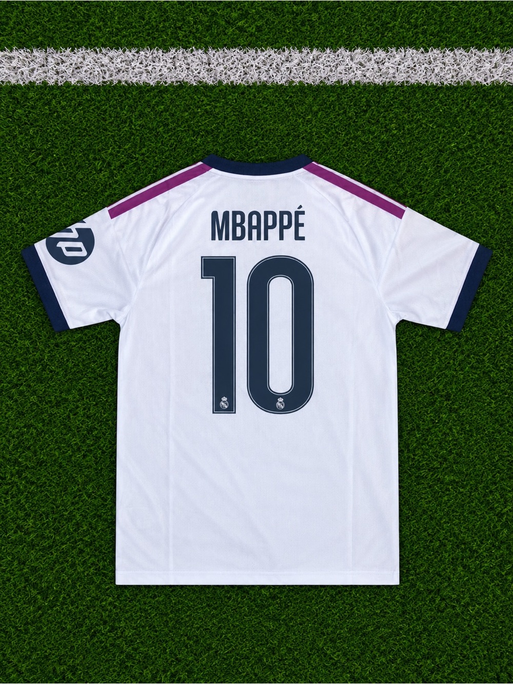 Real Madrid home Mbappe soccer jersey small new with tags 26/27